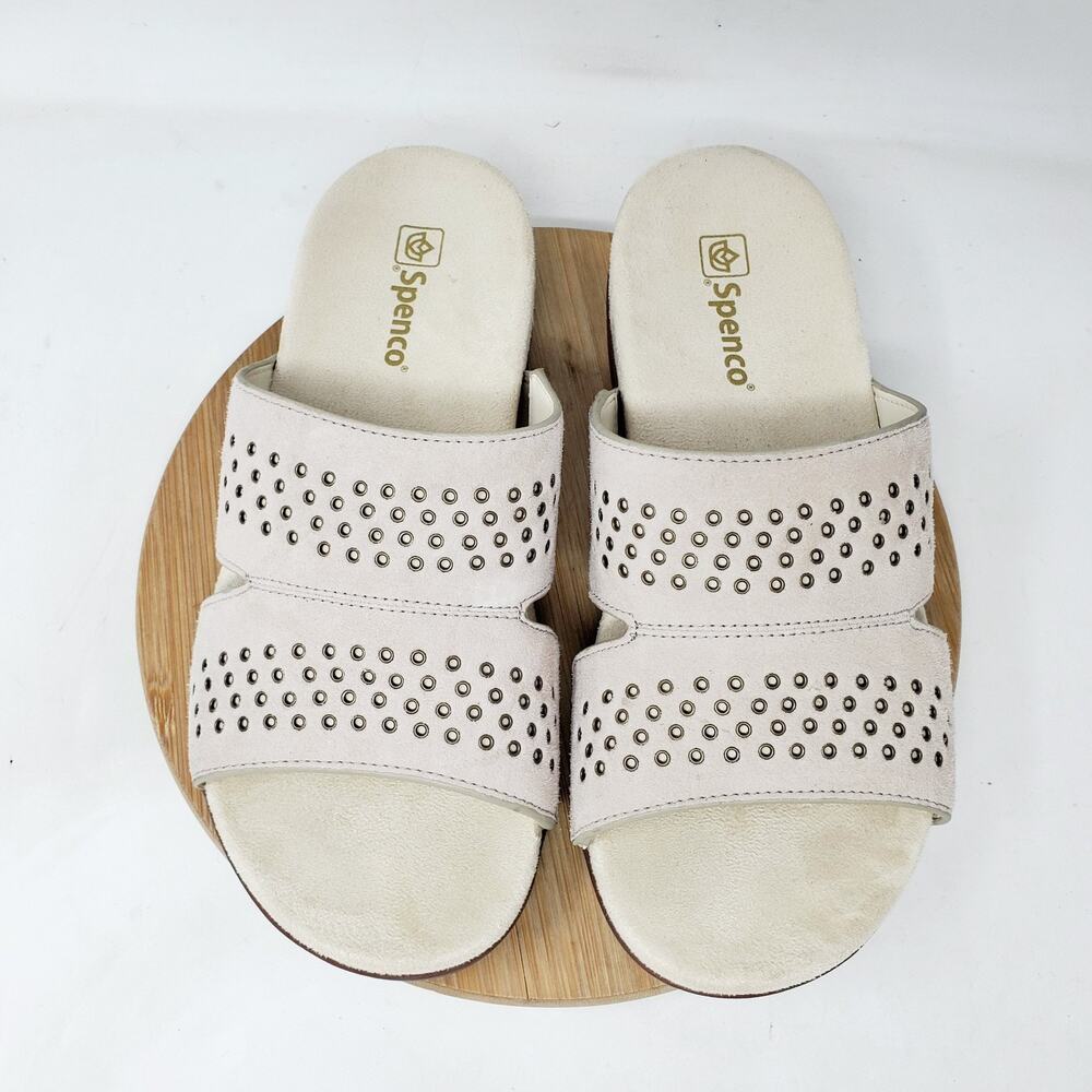 Spenco Sandals Womens 8 Twilight‎ Slide Studded Slip On Comfort Shoes